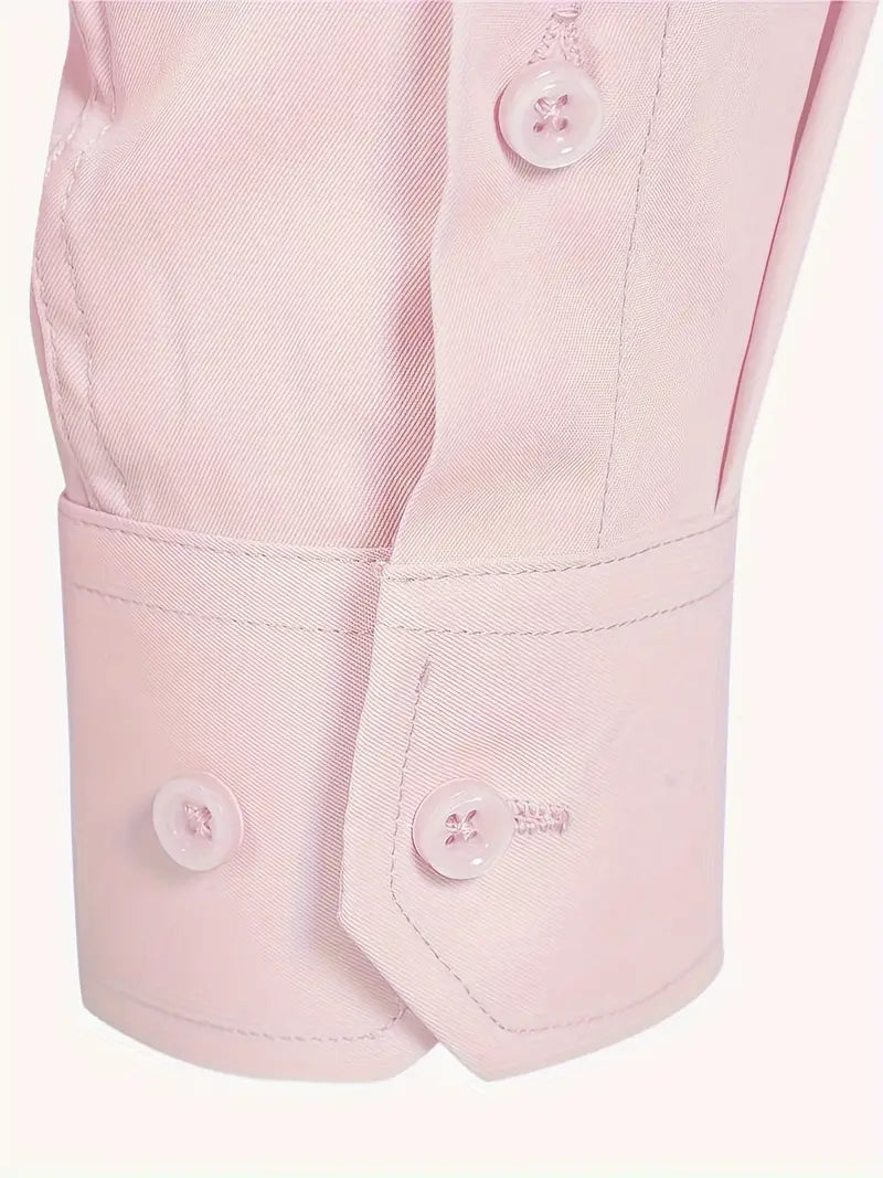 Ratajczak™ | Elegancka koszula slim-fit w jednolitym kolorze – najwyższa jakość