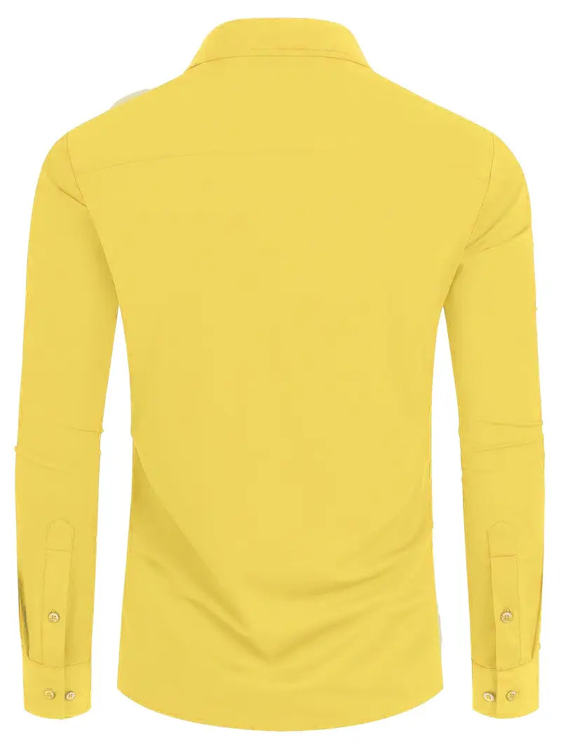 Ratajczak™ | Elegancka koszula slim-fit w jednolitym kolorze – najwyższa jakość