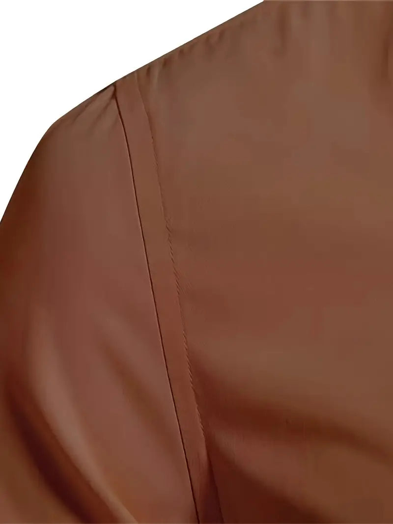 Ratajczak™ | Elegancka koszula slim-fit w jednolitym kolorze – najwyższa jakość