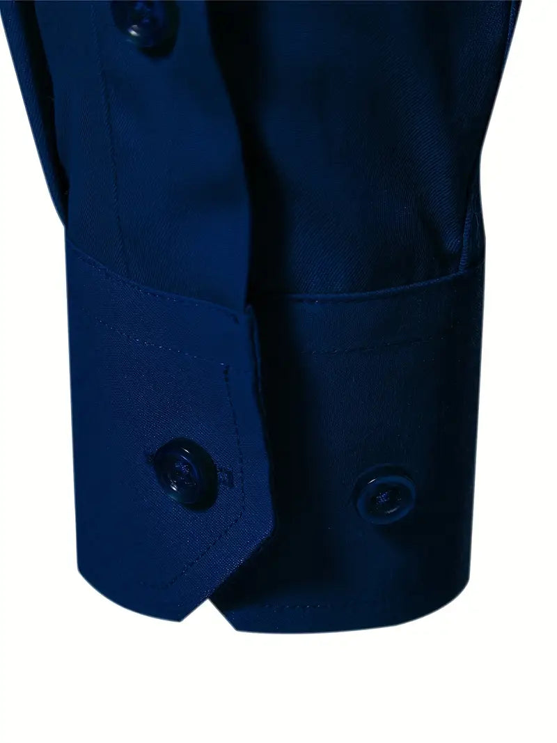 Ratajczak™ | Elegancka koszula slim-fit w jednolitym kolorze – najwyższa jakość