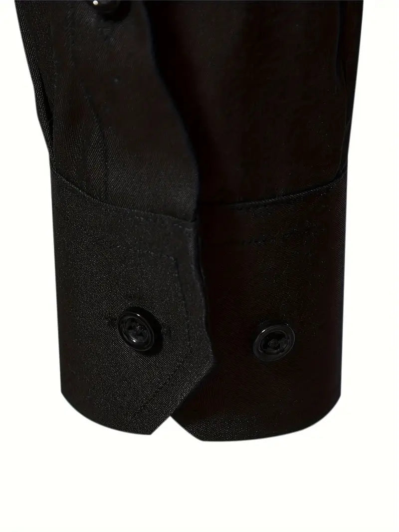 Ratajczak™ | Elegancka koszula slim-fit w jednolitym kolorze – najwyższa jakość