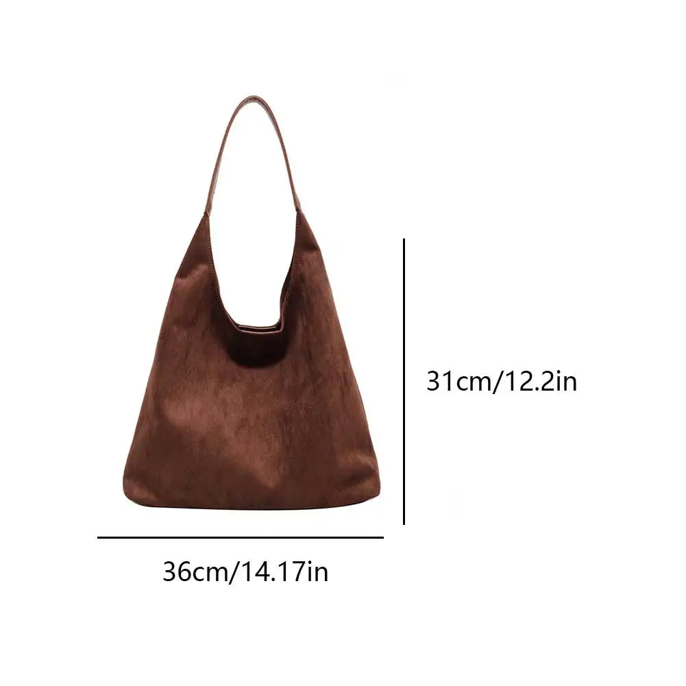 Sieradzki™ | Elegancka zamszowa torba na ramię