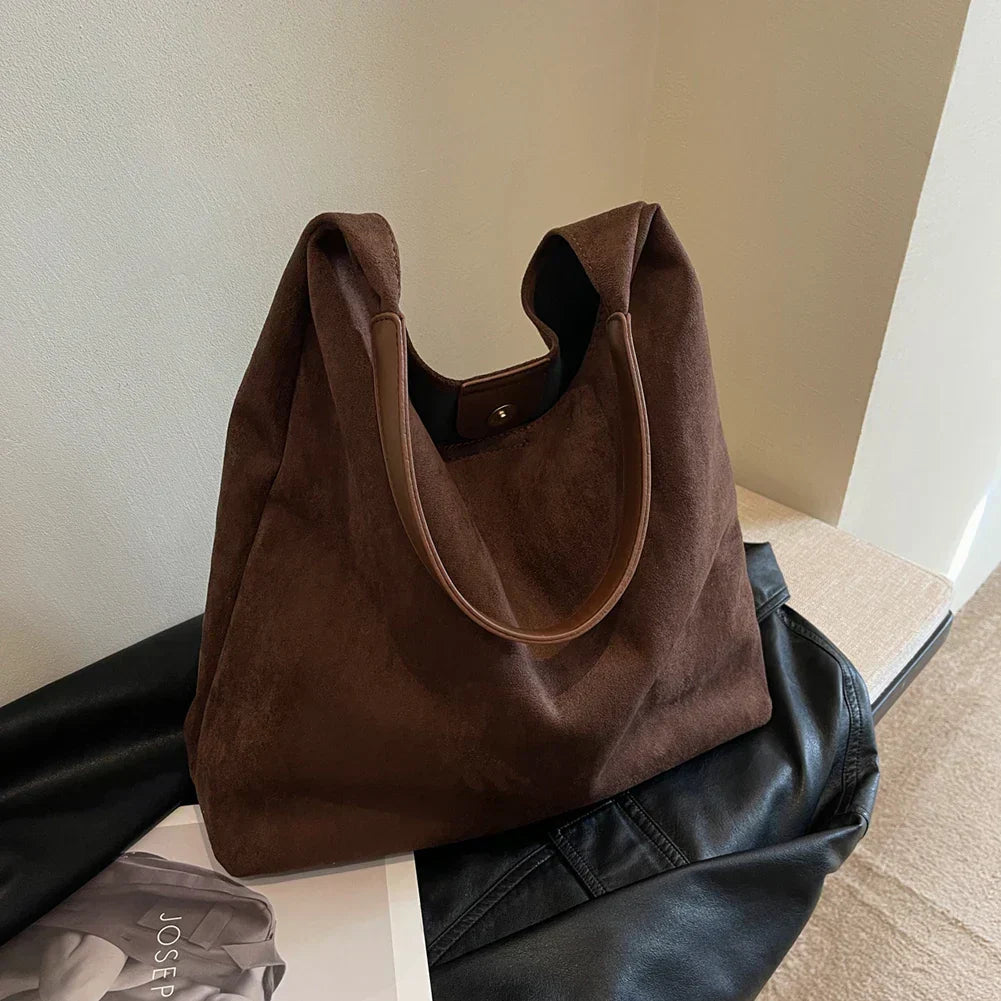Sieradzki™ | Elegancka zamszowa torba na ramię
