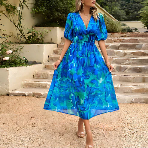 Kędzierski™ | Szykowna sukienka midi w eleganckim stylu