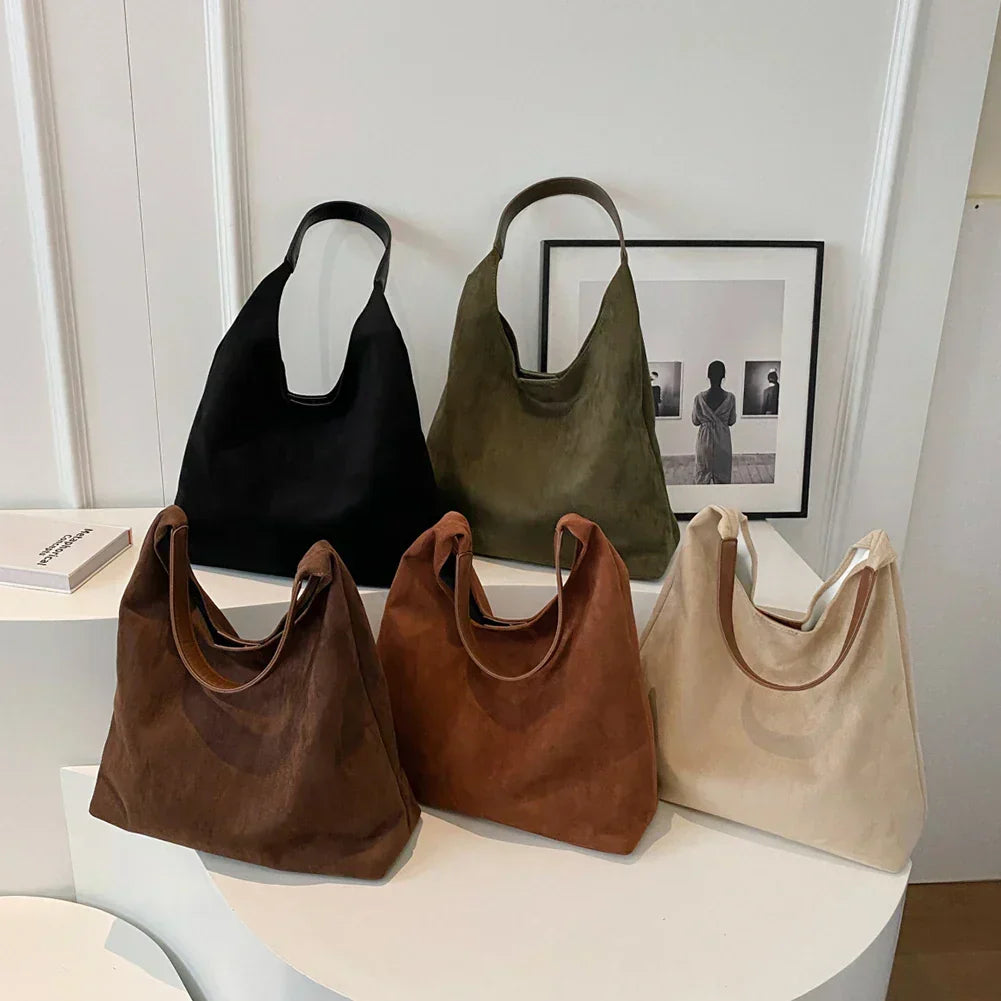 Sieradzki™ | Elegancka zamszowa torba na ramię