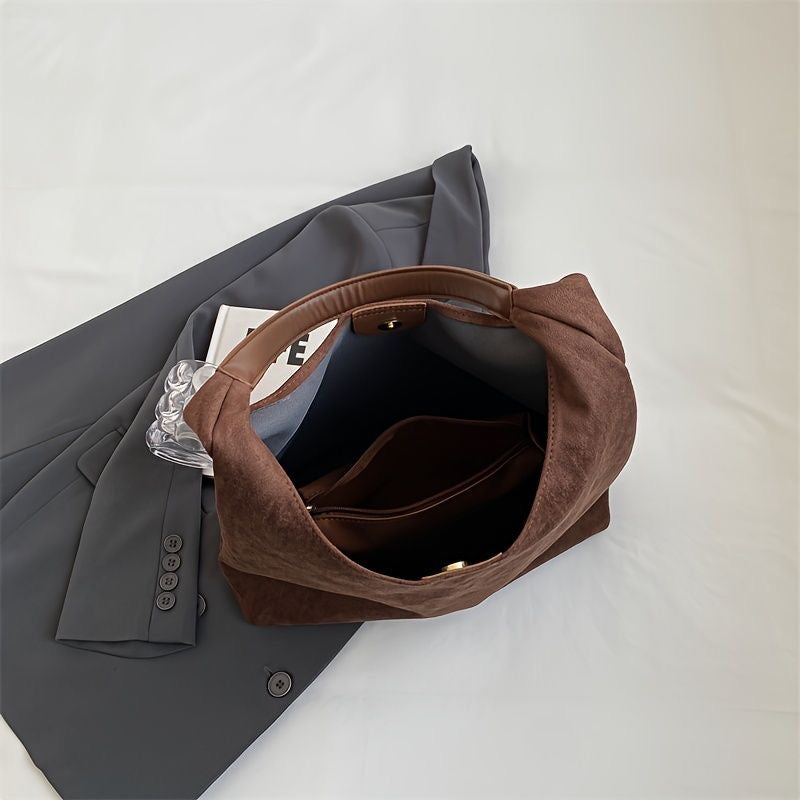 Sieradzki™ | Elegancka zamszowa torba na ramię