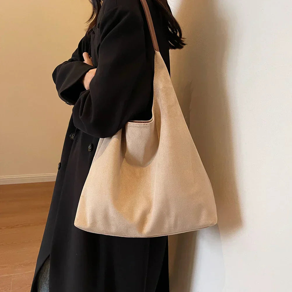 Sieradzki™ | Elegancka zamszowa torba na ramię